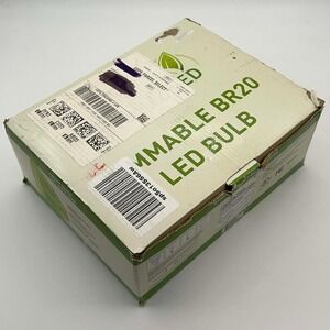 Bioluz LED Dimmable BR20‎ Soft White 3000K 6 Watt 20 Pack Bulbs new in box